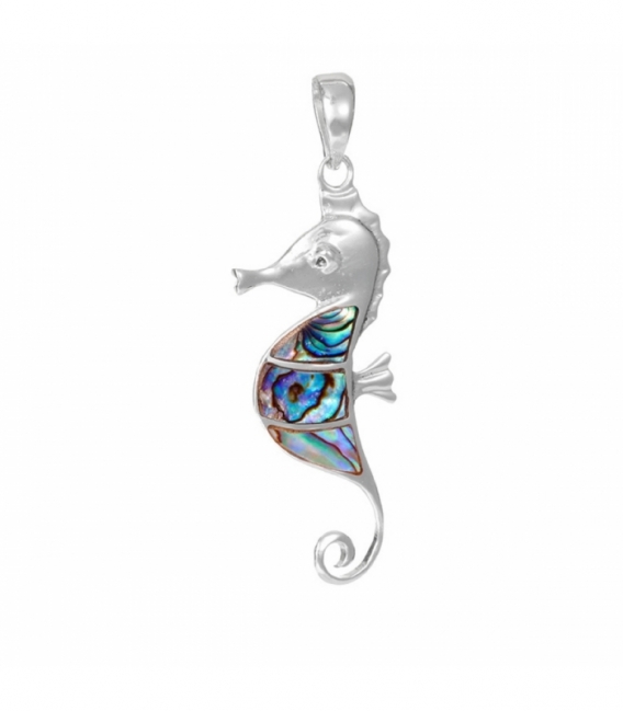 Pendentif Argent Hippocampe 32mm