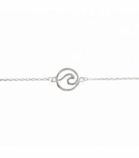 Bracelet Argent Vague 16+3,5cm