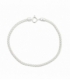 Pulsera Plata Cordon 17cm