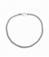 Pulsera Plata Cordon 21cm