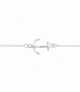 Bracelet Argent Ancre 16+3cm