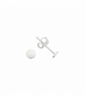 Boucles d'oreilles Cercle 4mm