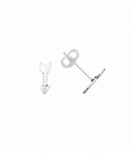 Boucles d'oreilles Argent Flèche. Prix Paire