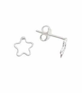 Boucles d'oreille Étoile 8mm