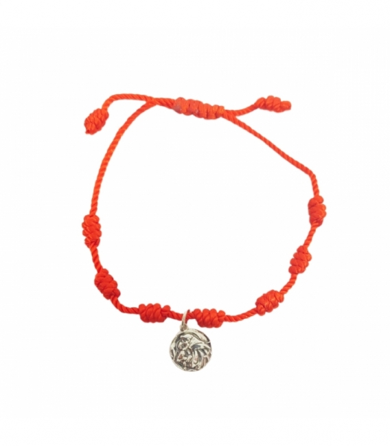 Pulsera Hilo Rojo 7 Nudos San Antonio