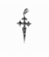 Pendentif Argent Croix Santiago 20mm