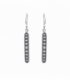 Boucle d'oreille Argent Phases Lune 22mm Prix Paire