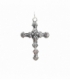 Pendentif Argent Croix Coquillage de Santiago 38mm