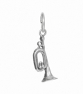 Pendentif Argent Cornet 17mm