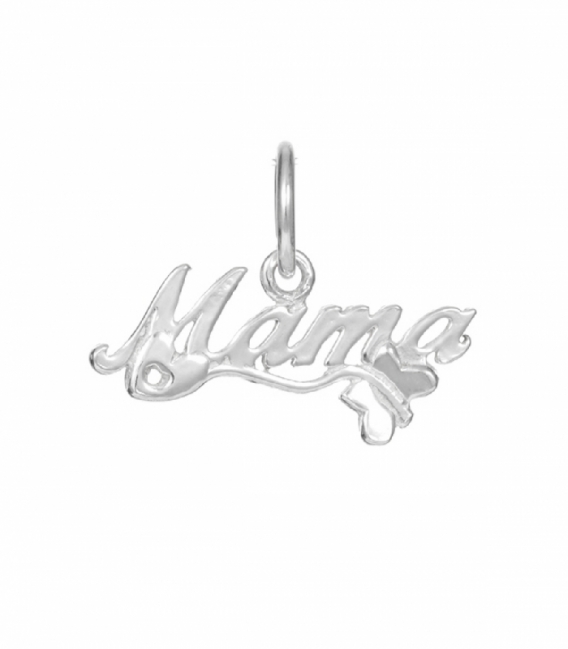 Pendentif Argent Maman