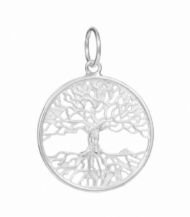 Colgante Plata Arbol Vida Ø19.5mm