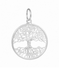 Colgante Plata Arbol Vida Ø19.5mm