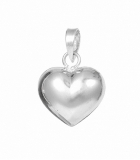 Colgante Plata Corazon 9 X 12mm