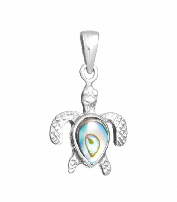 Pendentif Argent Tortue Minera 10mml