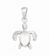 Pendentif Argent Tortue Minera 10mml