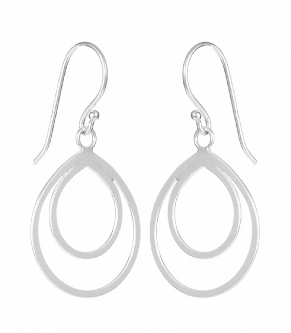 Boucle d'oreille Argent Goutte Prix Paire