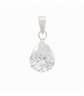 Pendentif Argent Zircone