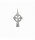 Pendentif Argent Croix Celtique Saint Patrick 18mm