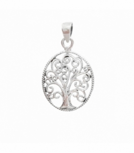 Colgante Plata Arbol de la Vida 21mm