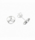 Boucles d'oreilles Argent Triskèle. Prix Paire