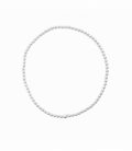 Bracelet Argent Boules 2mm Elastique