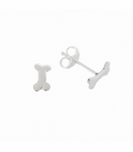 Boucles d'oreilles Argent Osseuse. Prix Paire