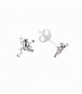 Boucles d’oreilles Argent Grenouille . Prix Paire