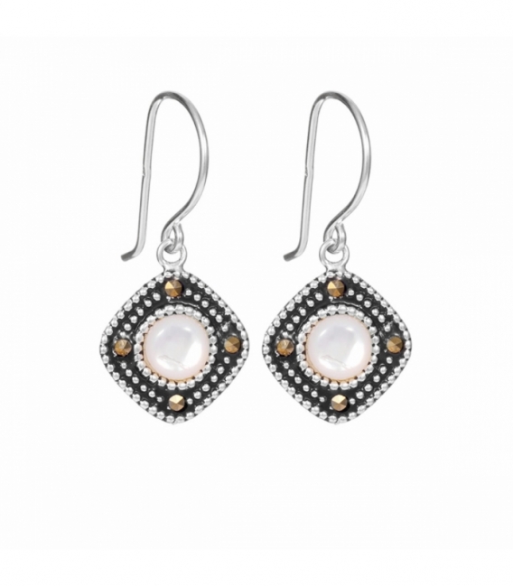 Boucles d'oreilles Argent Pierre Prix Paire