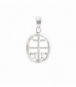 Pendentif Argent Croix de Caravaca 19mm