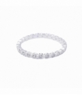 Bague Argent Zirconiums Blanc