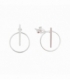 Boucles d'oreilles Argent Cercle Prix Paire