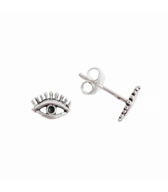 Boucles d'oreilles Argent Oeil Prix Paire