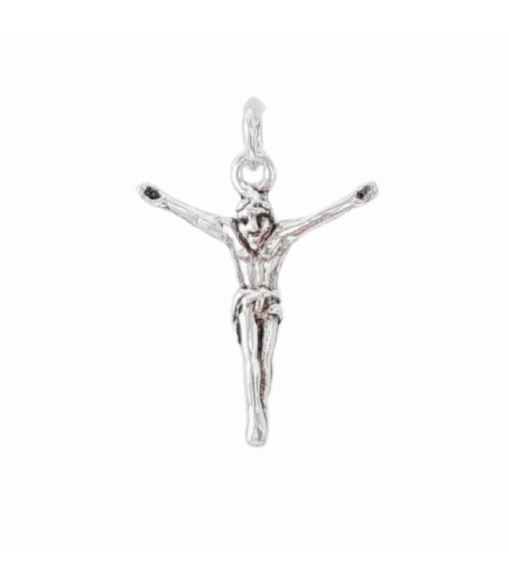 Pendentif Argent Christ 20mm