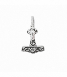 Pendentif Argent Marteau Thor 15mm