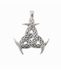 Pendentif Argent Triqueta 24mm