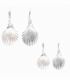 Boucles d'oreilles Coquille Perle