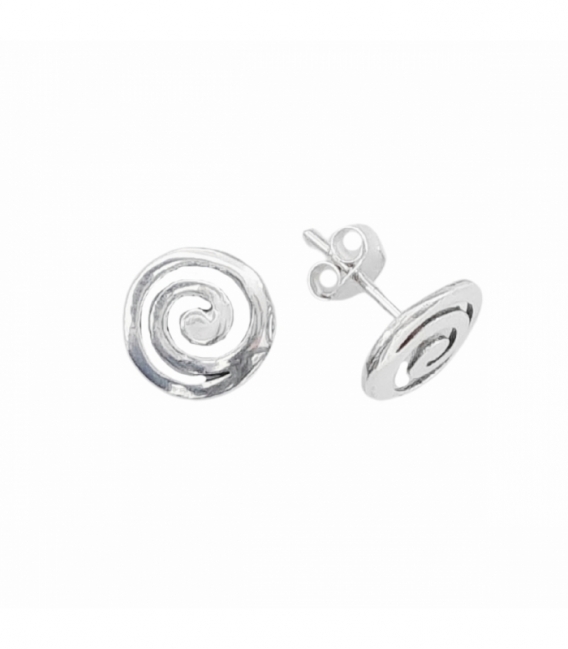 Boucles d'oreilles Argent Spirale Prix Paire