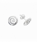 Boucles d'oreilles Argent Spirale Prix Paire