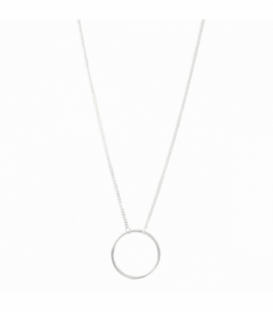 Collier Argent Cercle 38+3,5cm