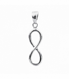 Pendentif Argent Infini 26mm