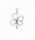Colgante Plata Trebol 23mm