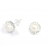 Boucle d'oreilles Argent Perle 10mm Prix Paire